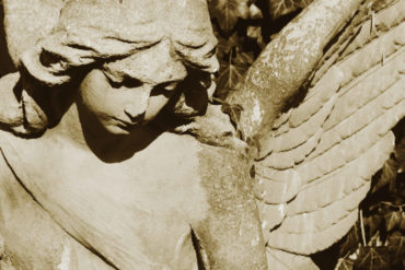 bigstock Vintage Image Of A Sad Angel O 88179602