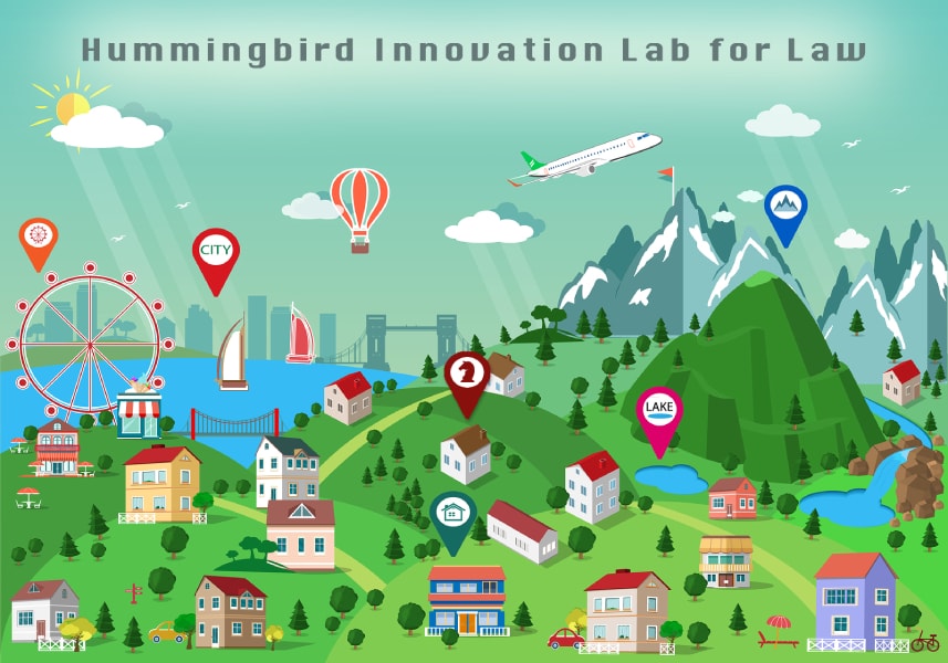Hummingbird innovation lab for Law