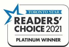 TORONTO STAR READERS' CHOICE AWARD 2021